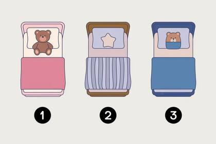 Eligiendo una de estas tres camas se podrá conocer la verdadera personalidad de una persona