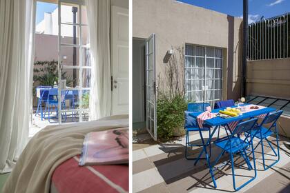 Eligieron un piso accesible, que ganó atractivo al colocarse en forma de rayas. A Tomás Nadares le confiaron el paisajismo, que está en pleno desarrollo.