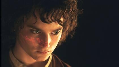 Elijah Wood en La comunidad del anillo, primera pelicula de la trilogía de El se?or de los anillos