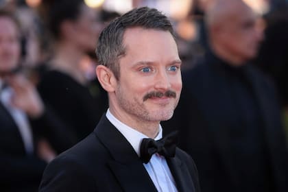 Elijah Wood también dijo presente en Cannes para participar de la distinción a Peter Jackson, director de la saga El señor de los anillos