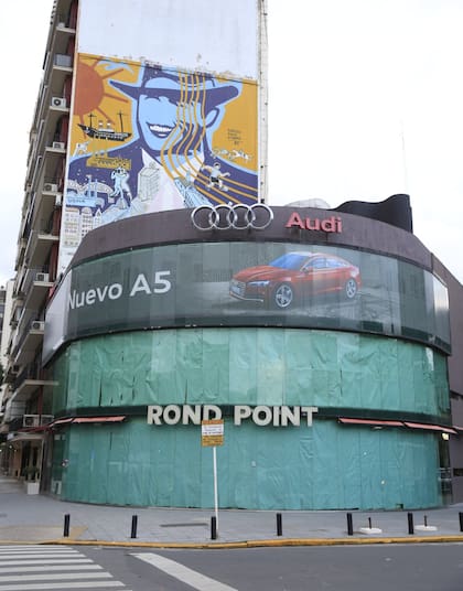 El viejo Rond Point, un ícono de los 90´