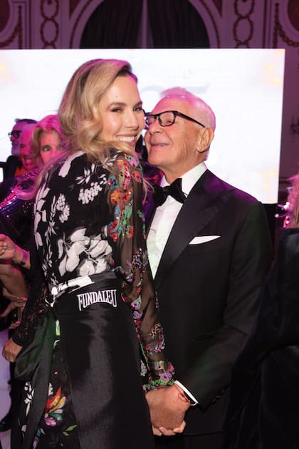 Elina y Eduardo Costantini se lucieron en la pista de baile