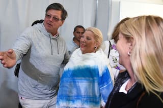 En Expoagro Carrió elogió al campo y apoyó la reelección de Macri