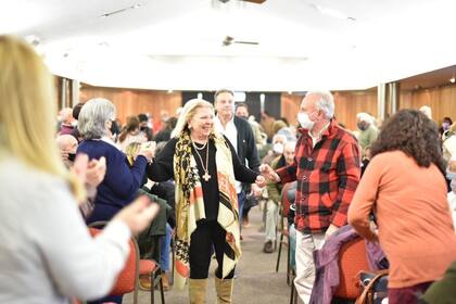 Elisa Carrió en San Martín de los Andes