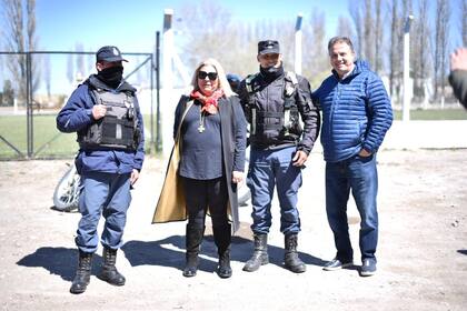 Elisa Carrió en Zapala, Neuquén