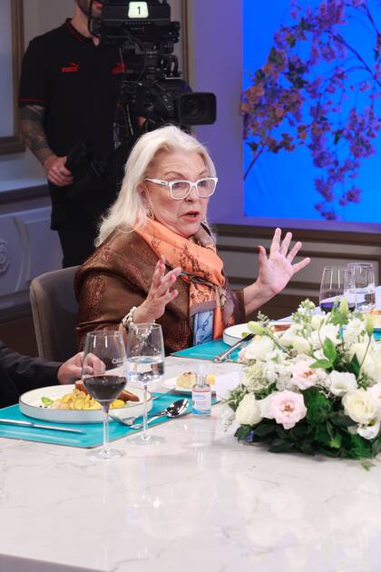 Elisa Carrió se robó el protagonismo de la noche