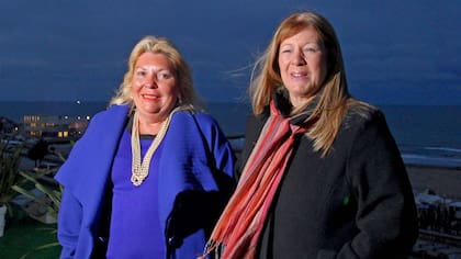 Elisa Carrió y Margarita Stolbizer en 2009