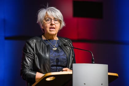 Elisabeth Baume-Schneider, ministra del Interior de Suiza