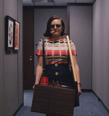 Elisabeth Moss como Peggy Olson