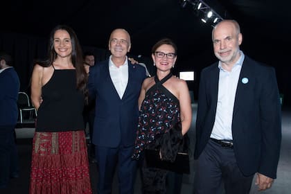 Elisabetta Riva, Jorge Telerman, Donatella Cannova y Horacio Rodríguez Larreta