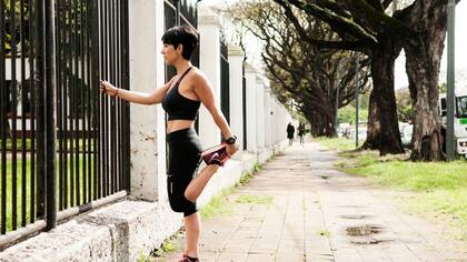 Elizabeth Rosselli es personal trainer, pero su horario de entrenamiento suele ser muy temprano, los domingos