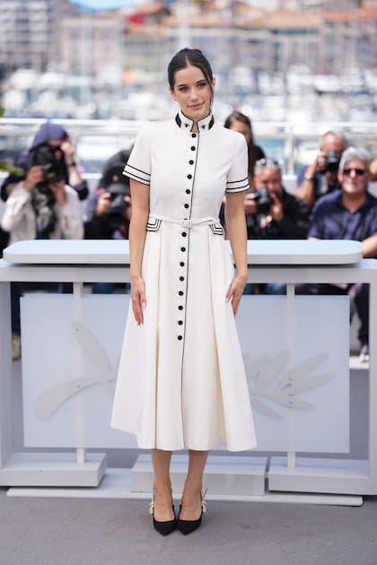 Ella Bleu Travolta, en el photocall de Ven a volar conmigo