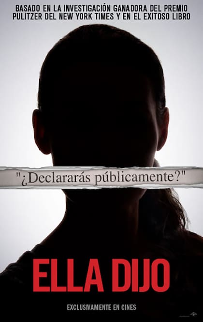 Ella dijo se estrenó en cines en 2022