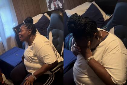 "Ella había estado pagando algo durante 20 años y ahora ya no tiene que preocuparse por eso”, dijo André (Instagram)