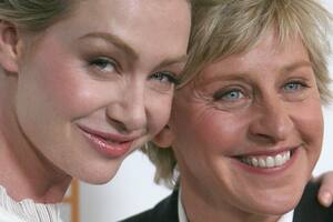 Ellen DeGeneres y Portia De Rossi: un amor que brilla frente a cámara