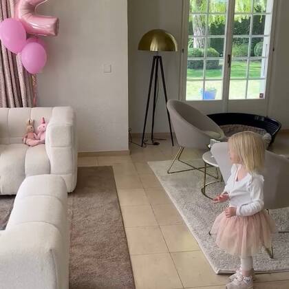 Elle cumplió dos años (Foto: Instagram/@danielachristiansson)