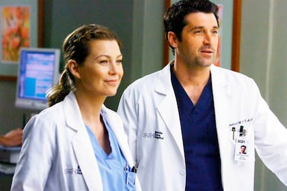 Ellen Pompeo junto a Patrick Dempsey