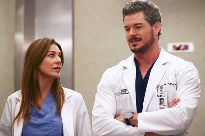 Ellen Pompeo y Eric Dane en Grey's Anatomy, serie que cumple 20 años en el aire y será uno de los ejes de las celebraciones en Anaheim
