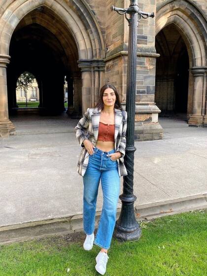 Ellie estudiaba en la Universidad de Glasgow