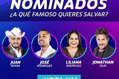 Ellos fueron los primeros nominados de La Casa de los Famosos