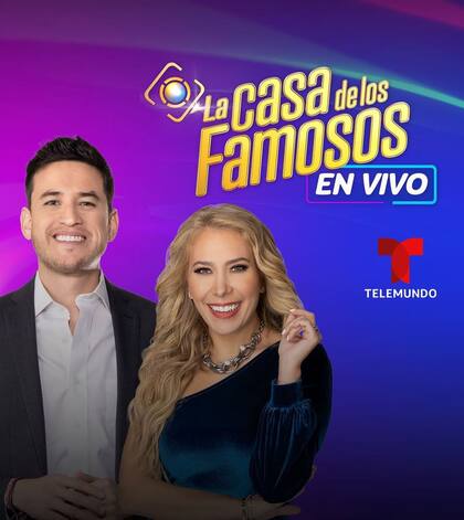Ellos serán los anfitriones de La casa de los famosos 4, de Telemundo