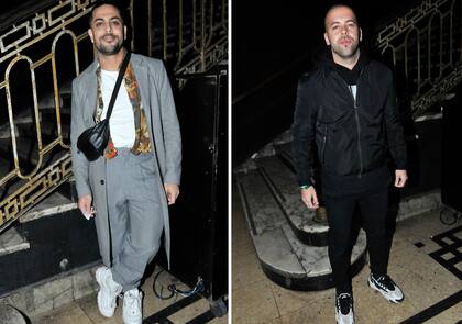 ¡Ellos también dijeron presente! Facundo Mazzei y Mati Napp disfrutaron de la música de Barón