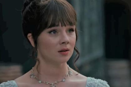 Eloise Bridgerton asustada por su debut en la alta sociedad de Londres