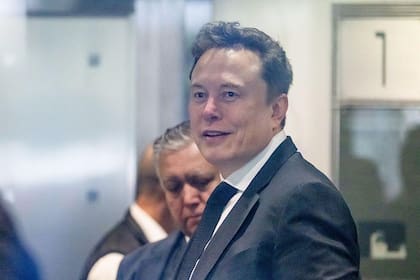 Elon Musk a su llegada al tribunal en California el martes.