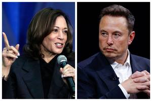Elon Musk cruzó a Kamala Harris y la acusó de “mentirosa” por sus dichos sobre Donald Trump
