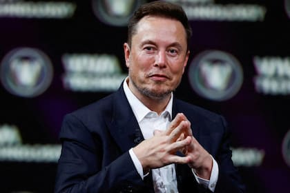 Elon Musk en una conferencia de innovación