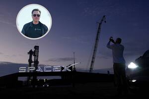 Elon Musk quiere que Starbase sea considerada una ciudad en Texas; la base está ubicada en Boca Chica (montaje sobre foto de AP/Eric Gay/Archivo).