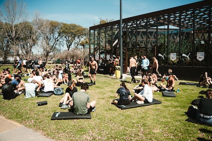 Elongación y relax al sol