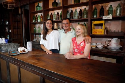 Elsa Chari, Sergio Lavagnino y Maribel Lavagnino