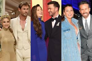 Elsa Pataky y Chris Hemsworth; Jessica Biel y Justin Timberlake; Blake Lively y Ryan Reynolds (Foto: Instagram @elsapataky / @blakelively / @jessicabiel)