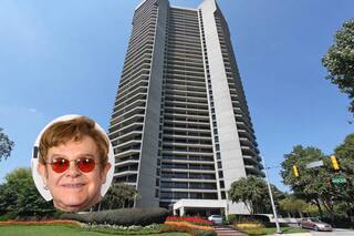 Cómo es el suntuoso departamento que Elton John puso en venta en Atlanta