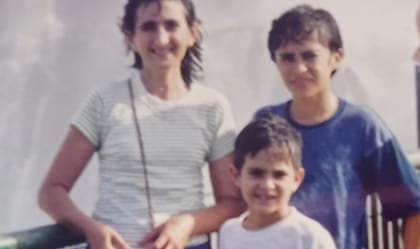 Elvira, unos meses después del primer diagnóstico.