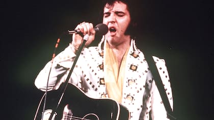 Elvis en 1973. Foto: AP