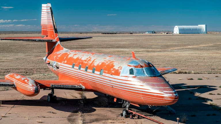 Elvis Presley pagó US$840.000 por el avión en 1976