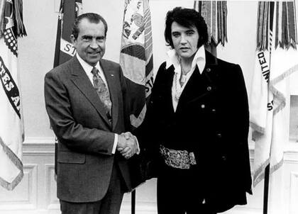 Elvis se propuso encontrarse con el entonces presidente de EE.UU. Richard Nixon
