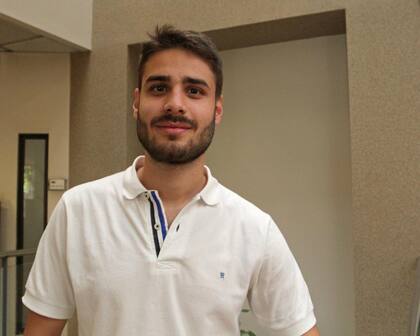 Emanuel Fugazzotto, el representante del Partido Verde