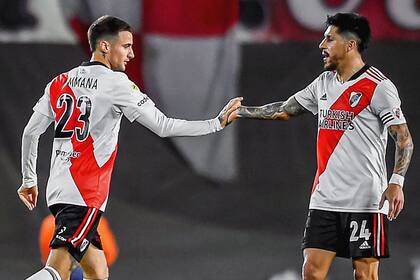 Emanuel Mammana y Enzo Peréz repetirán titularidad ante Arsenal tras buenos rendimientos