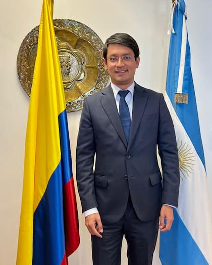 Embajador de Colombia en Argentina, Camilo Romero.