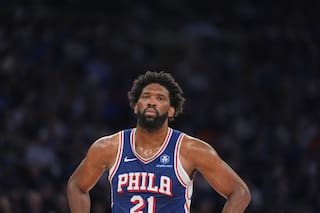 Embiid se pierde el segundo partido de la serie de 76ers ante Knicks por lesiones de tobillo y cadera
