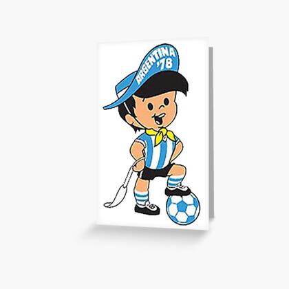 Emblemática imagen del Mundial 78 como ilustración del monumento sonoro que presentó Jacoby