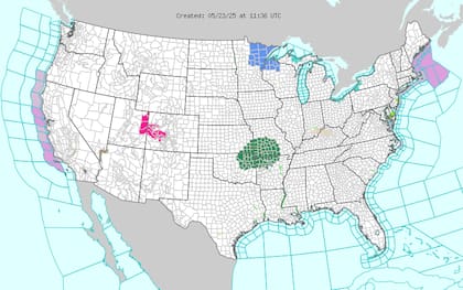 Emergencia por sequía: humedad del 5% y vientos fuertes elevan peligro de incendios en Arizona y Nuevo México