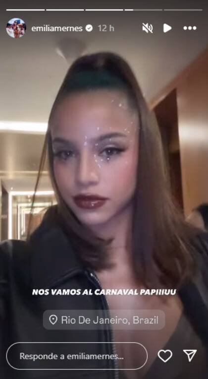 Emilia cantó en el Carnaval de Río ante 120.000 personas