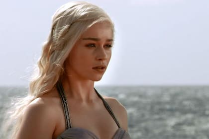 Emilia Clarke como Khaleesi en Game of Thrones