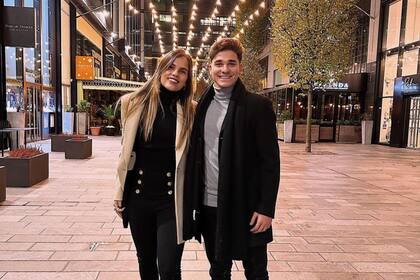 Emilia, el apoyo incondicional de Julián Álvarez