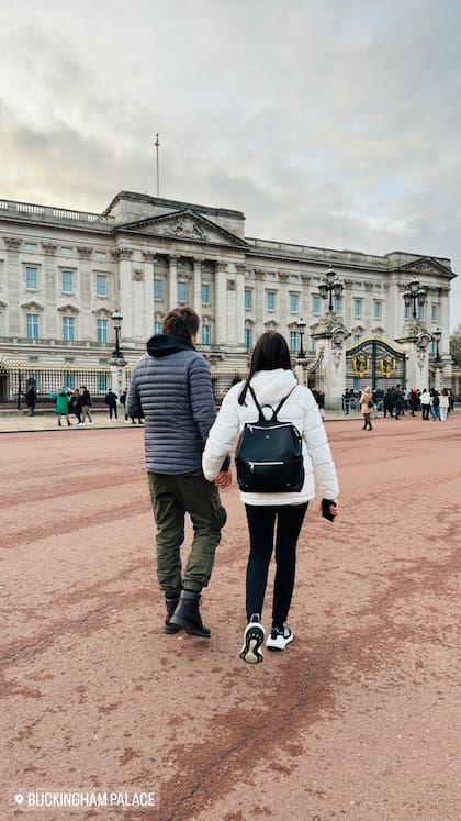 Emilia Ferrero estuvo en el Palacio de Buckingham