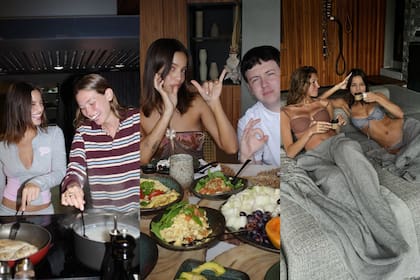 Emilia Mernes se fue de vacaciones a Brasil con sus amigos y su novio (Foto: Instagram @emiliamernes)